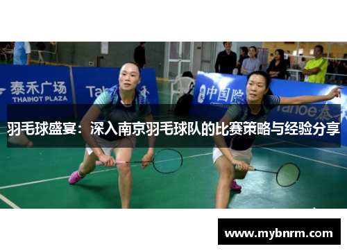 羽毛球盛宴：深入南京羽毛球队的比赛策略与经验分享